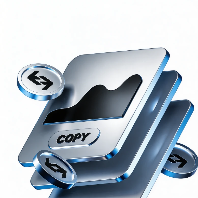 Copy trading and social trading features on Slay4X